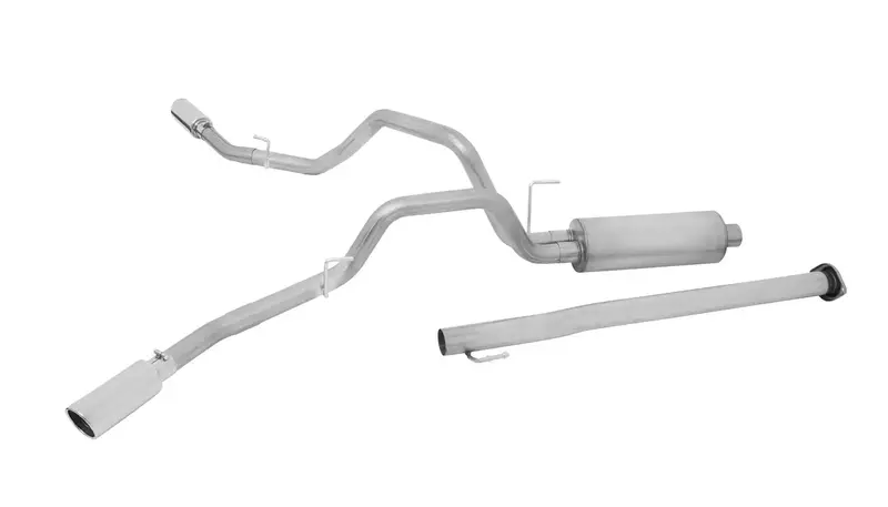 Gibson 69021 Dual Exhaust Cat-Back System – Stainless Steel, Extreme Sound Profile 1