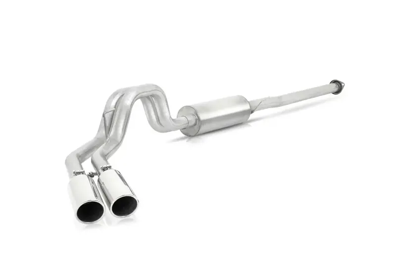 Gibson Cat-Back Dual Exhaust System – Stainless Steel, Sport Tuned (Model 69221) 1