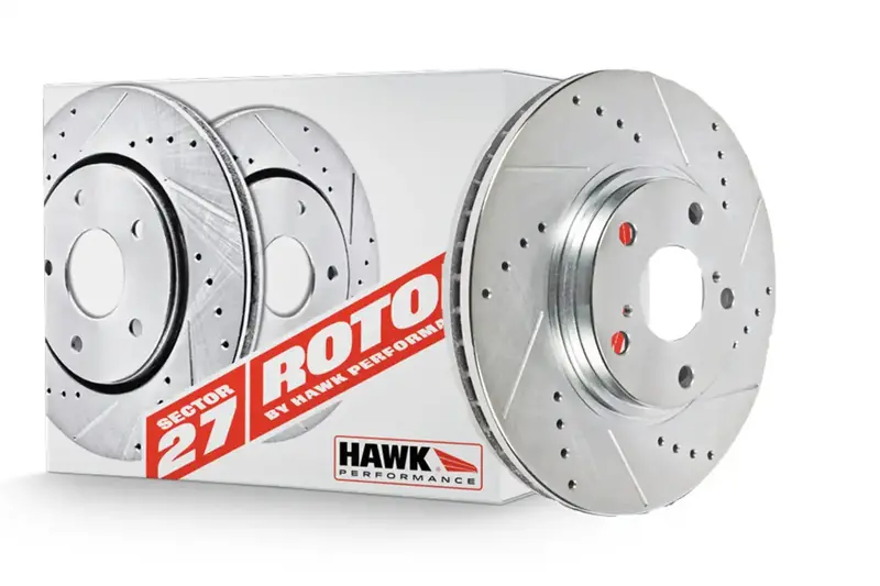 Hawk Performance Sector 27 Front Brake Rotor – High-Performance Replacement Part 1