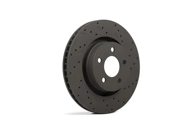 Hawk Performance Talon Cross-Drilled And Slotted Brake Rotors (Model Htc4448) 1