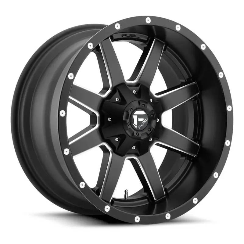 Mht Maverick D53820008247 20X10 Wheel – Matte Black With Milled Accent, 8X6.5 Bolt Pattern, -18Mm Offset 1