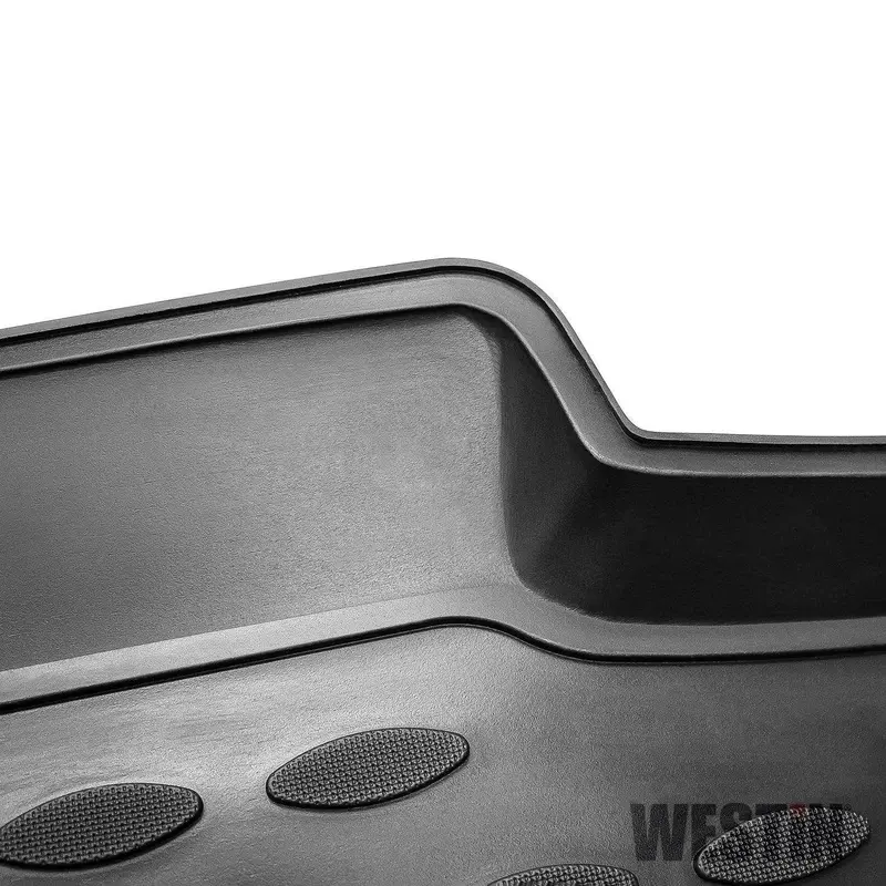 Westin Profile All-Weather Floor Liners – 4-Piece Set (Front & Rear), Black Finish 1